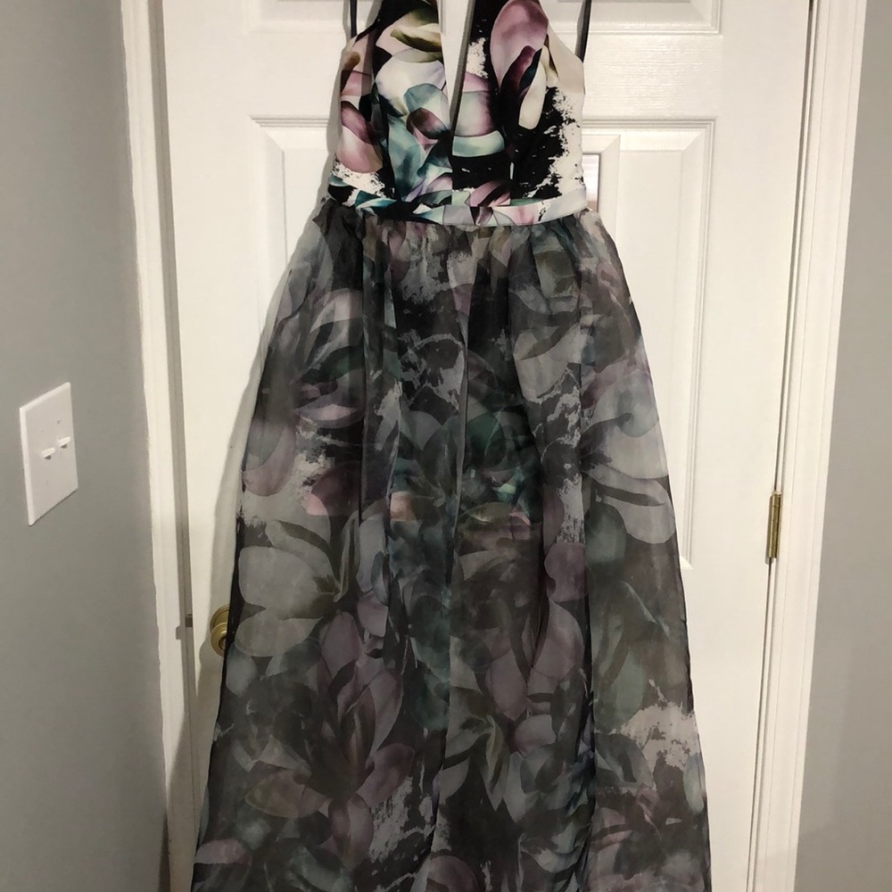 NWT BEBE halter top dress